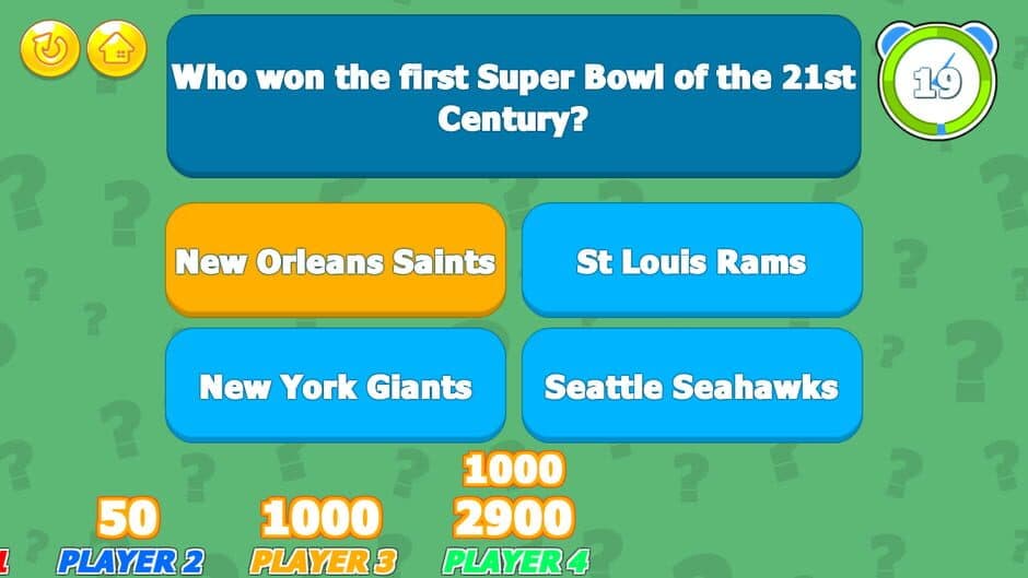 Скриншот 1 из Super Bowl Trivia Challenge
