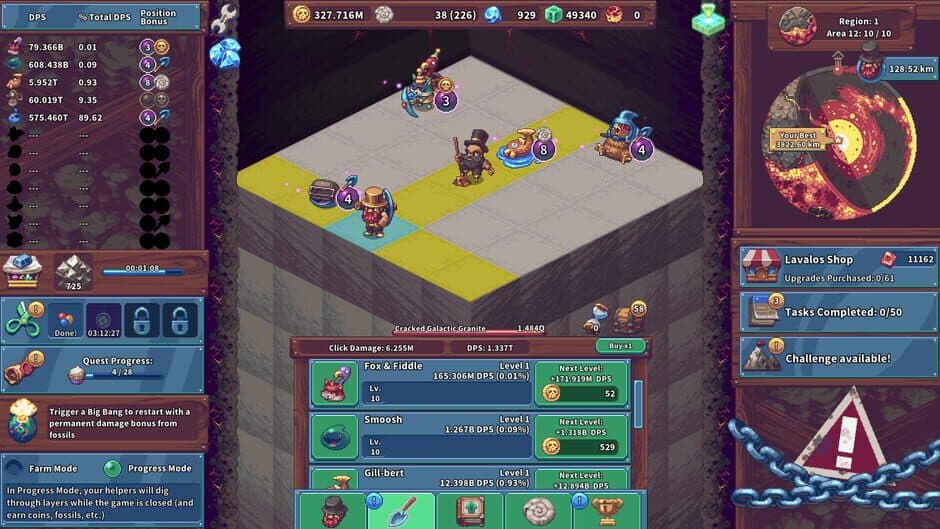 Скриншот 2 из Click Click Dig: Idle Mine