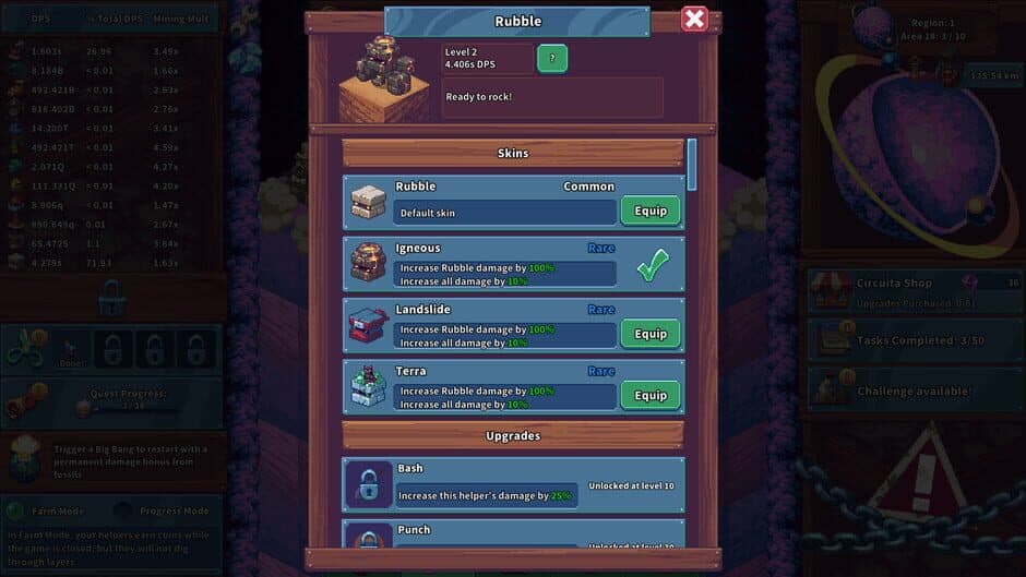 Скриншот 3 из Click Click Dig: Idle Mine