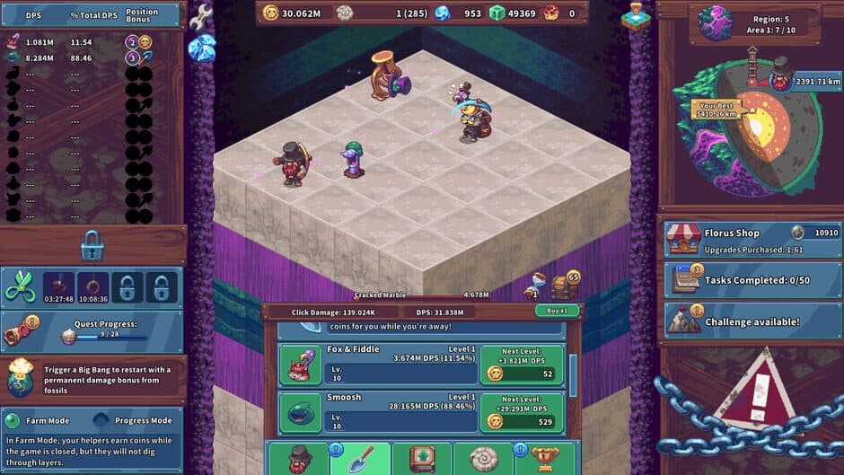 Скриншот 6 из Click Click Dig: Idle Mine
