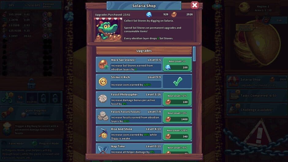 Скриншот 8 из Click Click Dig: Idle Mine