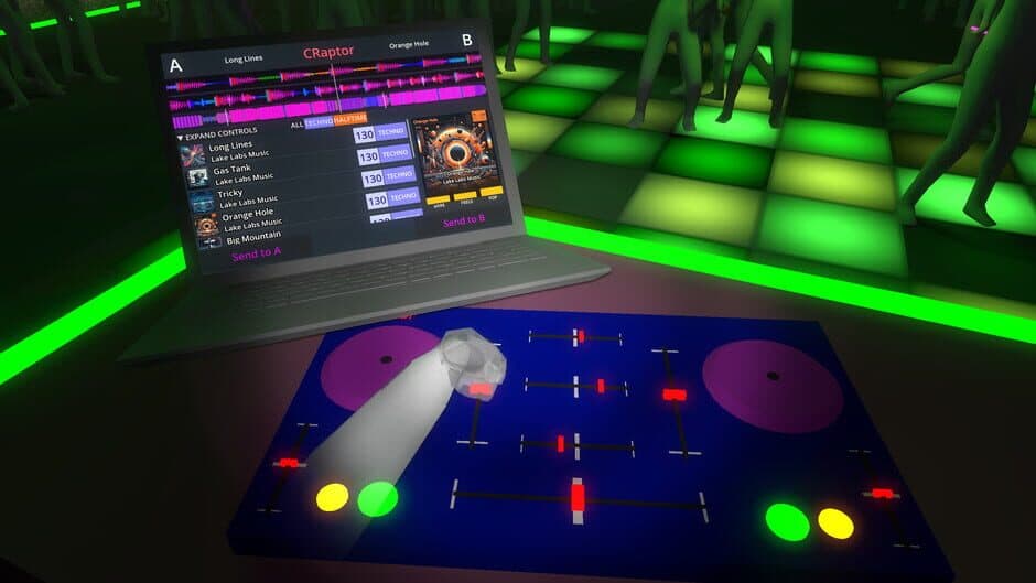 Скриншот 1 из DJ Simulator