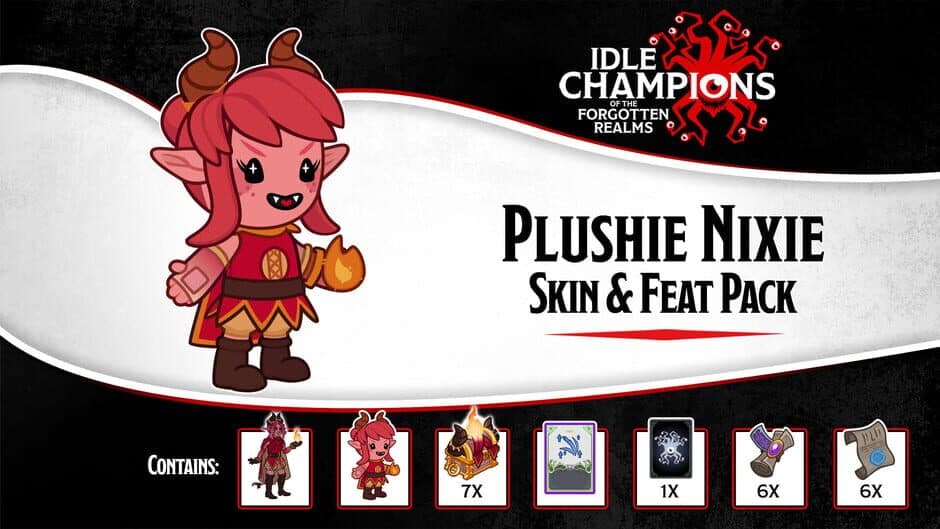 Скриншот 1 из Idle Champions: Plushie Nixie Skin & Feat Pack