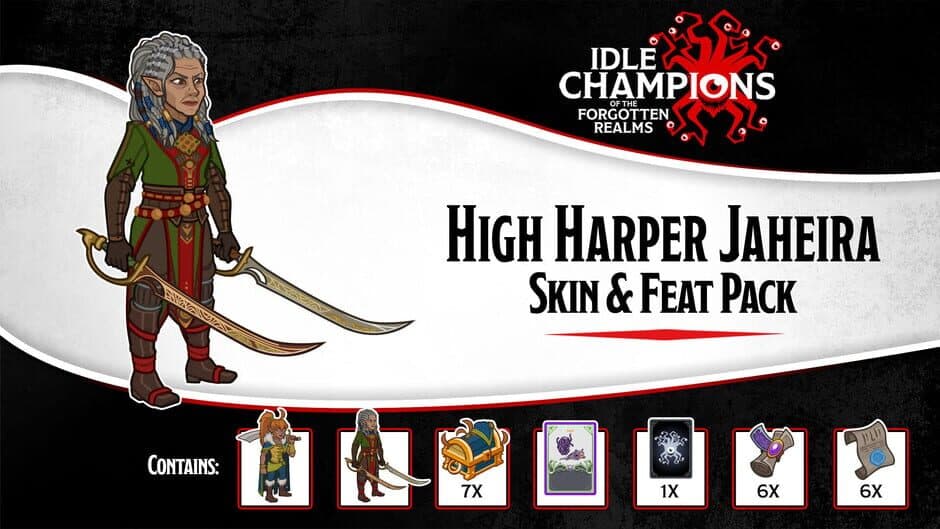 Скриншот 1 из Idle Champions: High Harper Jaheira Skin & Feat Pack