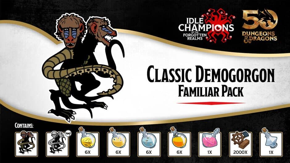 Скриншот 1 из Idle Champions: Classic Demogorgon Familiar Pack