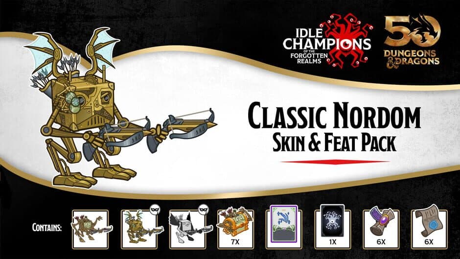 Скриншот 1 из Idle Champions: Classic Nordom Skin & Feat Pack