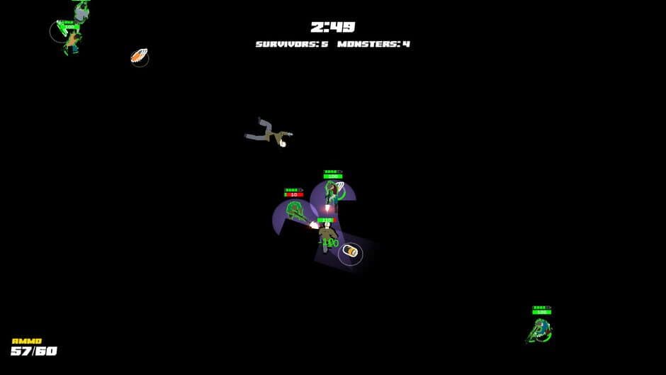 Скриншот 2 из Humans vs. Monsters