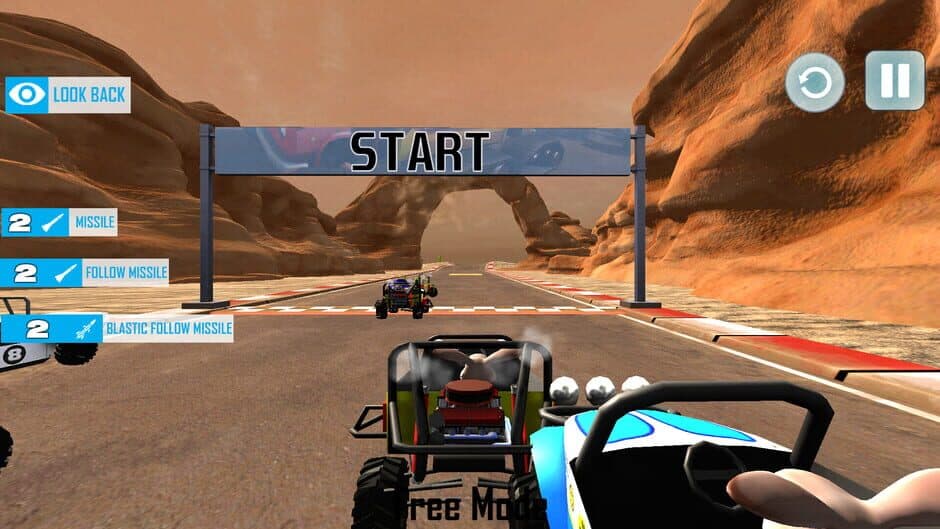 Скриншот 11 из Karting with Animals