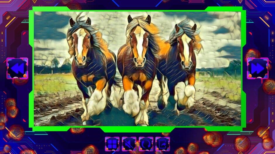 Скриншот 4 из Twizzle Puzzle: Horses