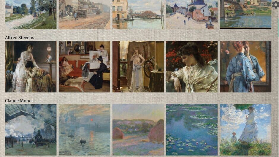 Скриншот 1 из Art Jigsaw Puzzles