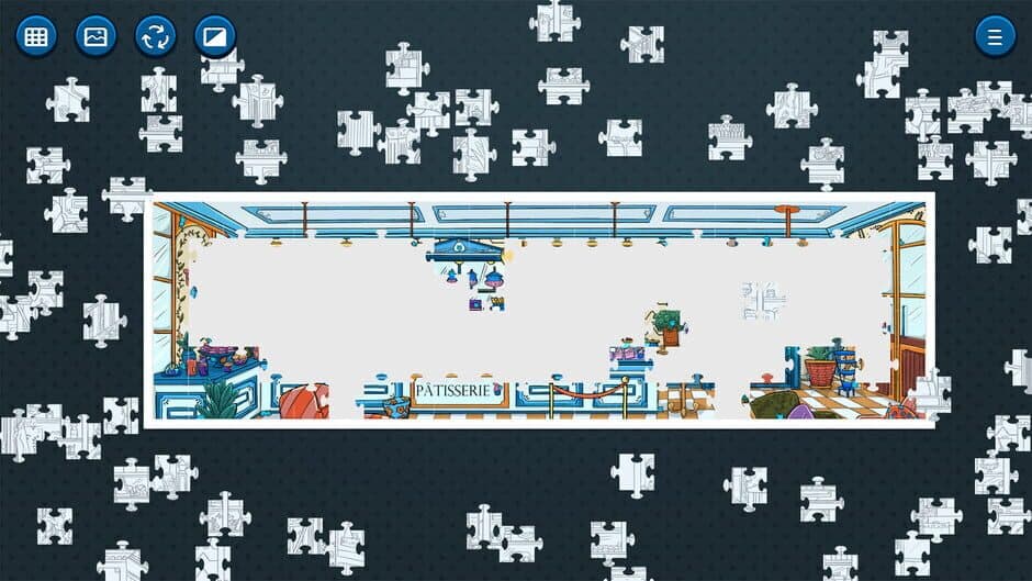 Скриншот 2 из Hidden Cats in Jigsaw Puzzle