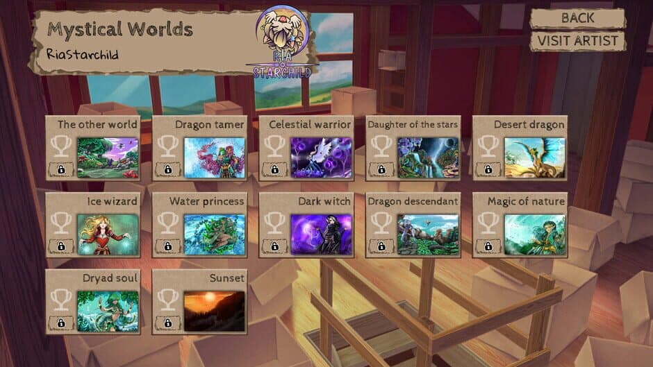 Скриншот 1 из DachStudio Puzzle Box: Mystical Worlds by RiaStarchild