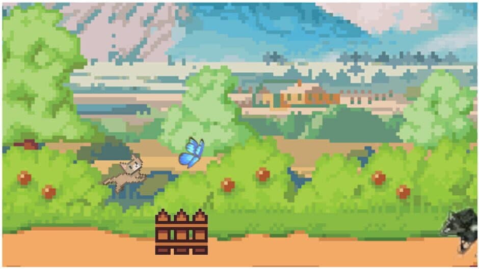 Скриншот 1 из Cat & Butterfly