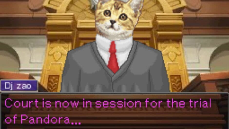 Скриншот 1 из Ace Attorney Online: The Game