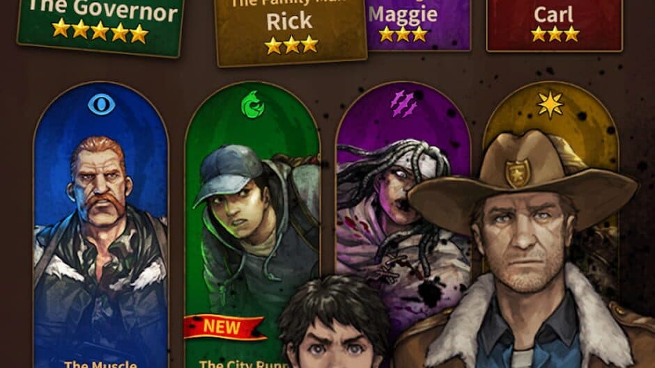 Скриншот 4 из The Walking Dead Match 3 Tales