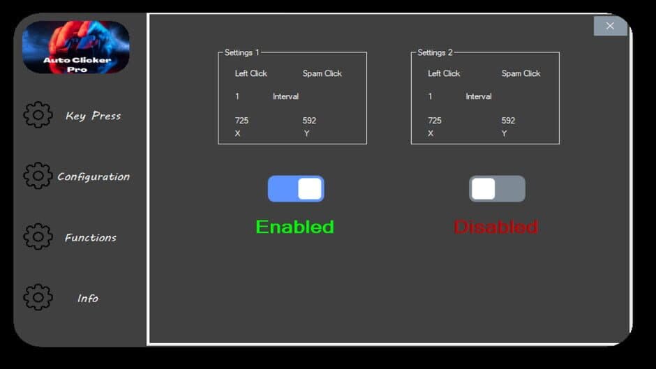 Скриншот 3 из Auto Clicker Pro