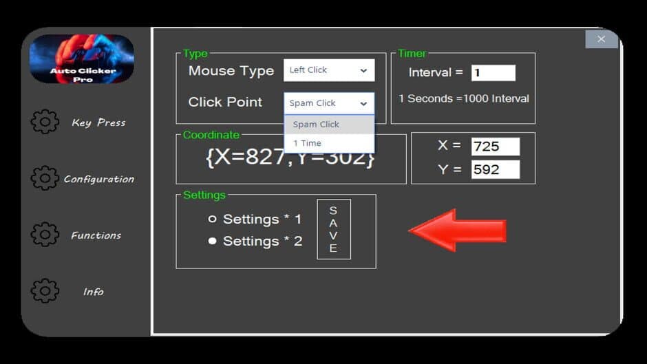 Скриншот 5 из Auto Clicker Pro