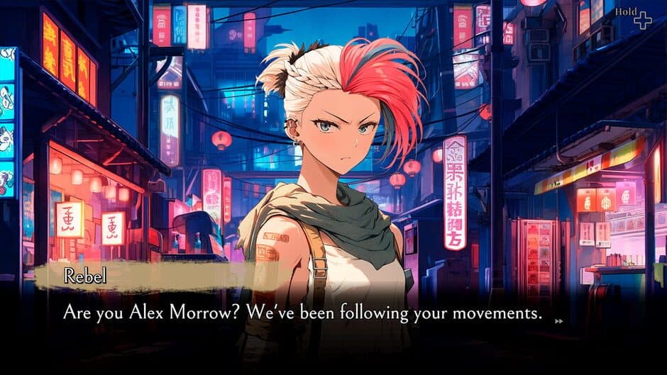 Скриншот 3 из Cyberpunk Paradise Elysium: The Visual Novel