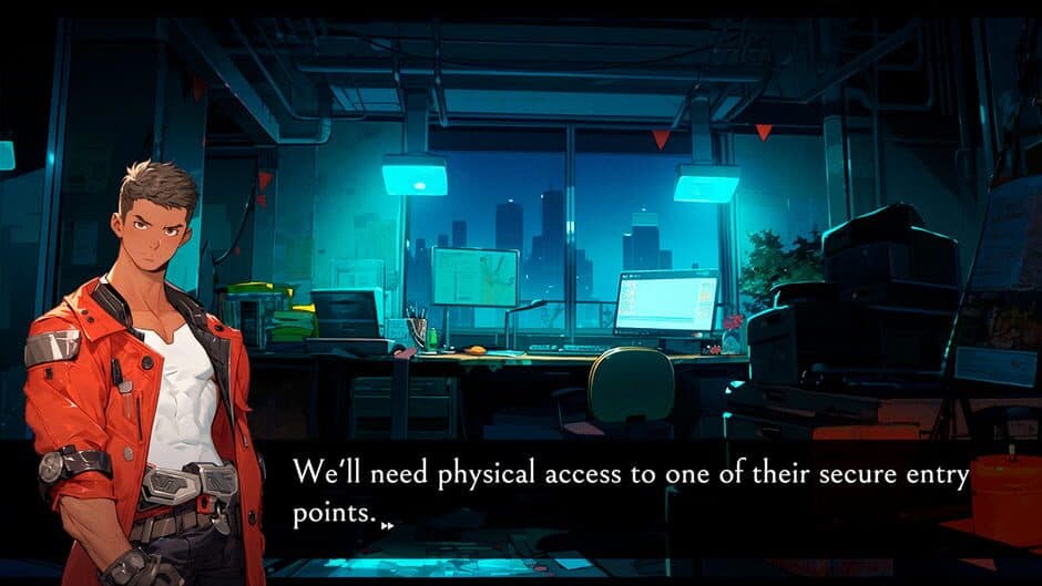 Скриншот 4 из Cyberpunk Paradise Elysium: The Visual Novel