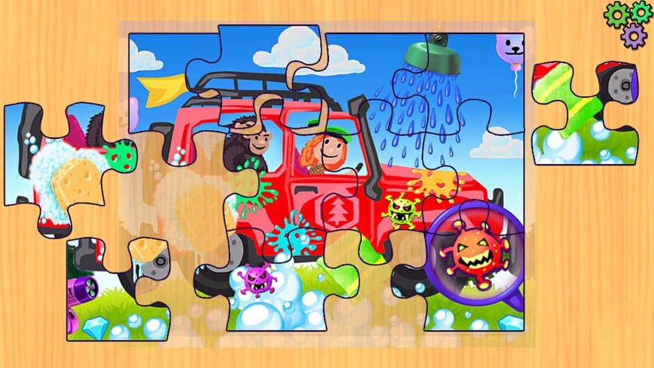 Скриншот 2 из Car Games for Kids & Toddlers Bundle 3 in 1