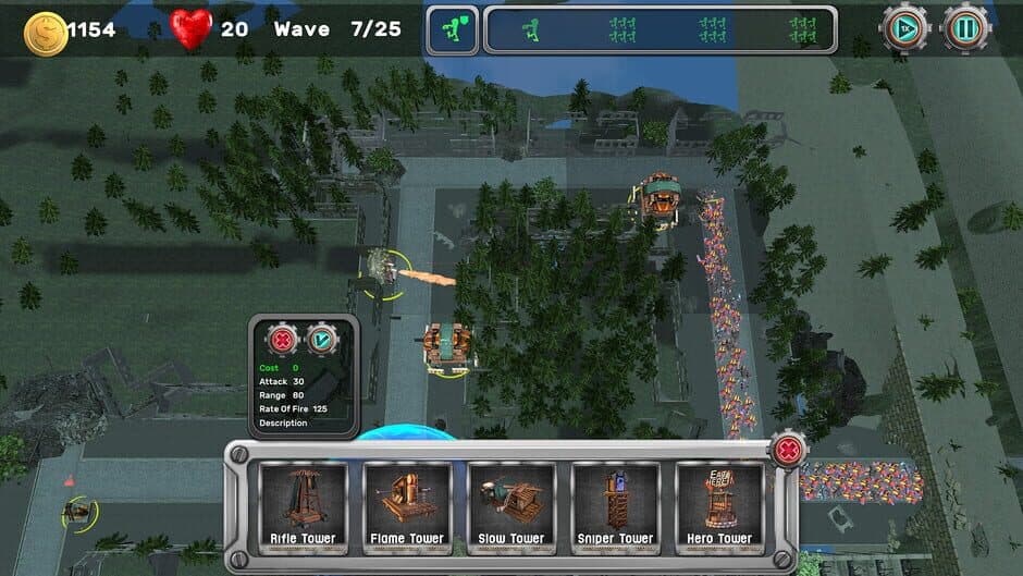 Скриншот 7 из Z-Ape: Tower Defense