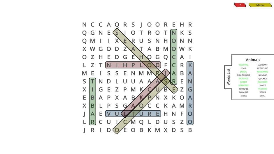 Скриншот 3 из Woohoo!: Game - WordSearch