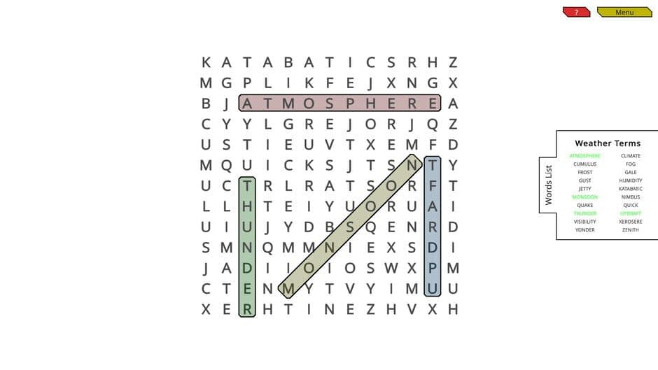 Скриншот 4 из Woohoo!: Game - WordSearch