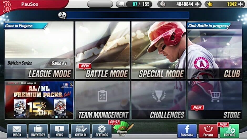 Скриншот 4 из MLB 9 Innings 18