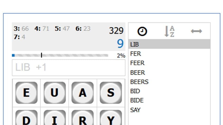 Скриншот 1 из Puzzle Words