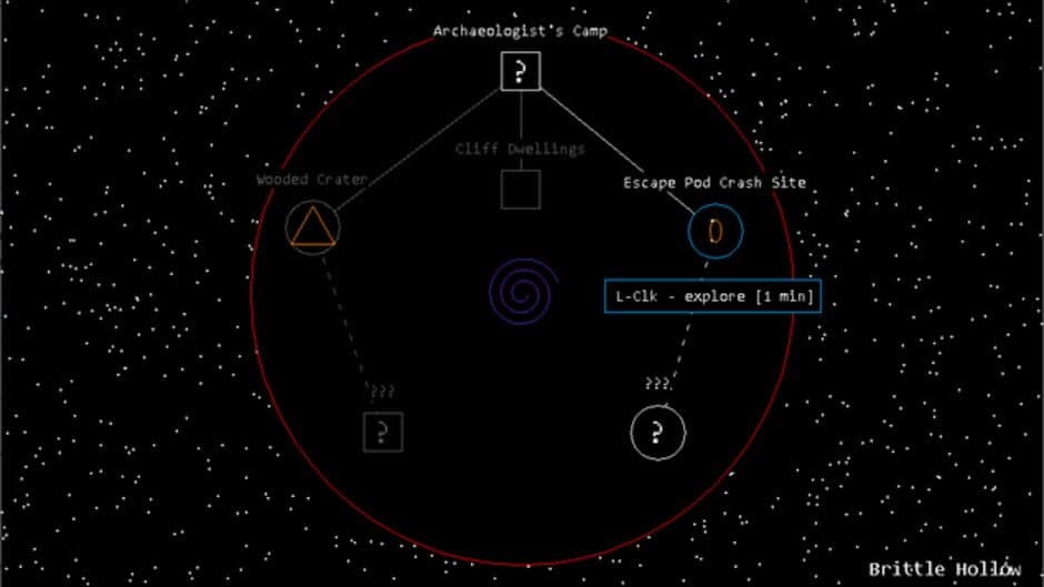Скриншот 1 из ​Outer Wilds: A Thrilling Graphical Text Adventure