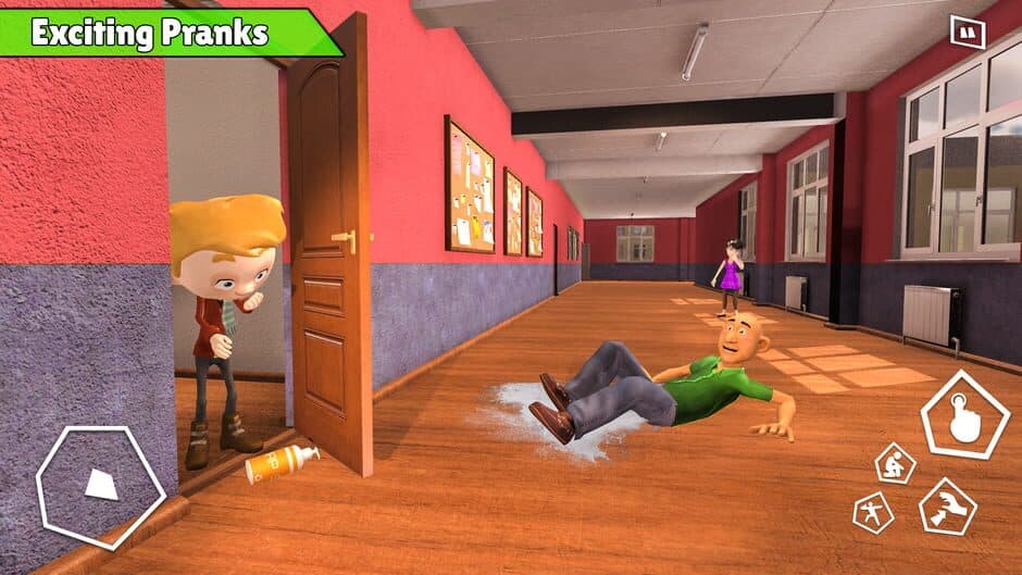 Скриншот 1 из Scary Math Teacher Boss Pranks