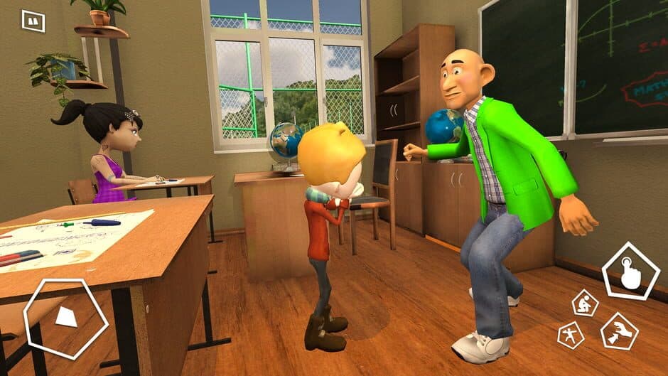 Скриншот 2 из Scary Math Teacher Boss Pranks