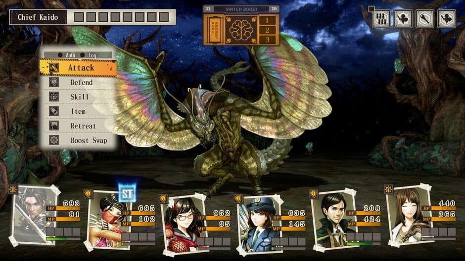 Скриншот 4 из Undernauts: Labyrinth of Yomi & Mon-Yu