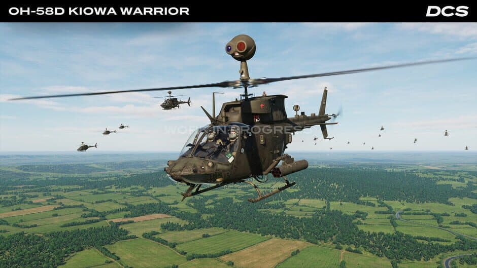 Скриншот 1 из DCS World: OH-58D Kiowa Warrior