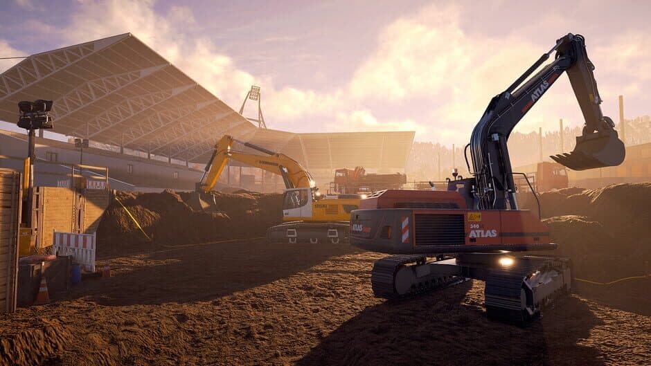 Скриншот 7 из Construction Simulator: Stadium Expansion