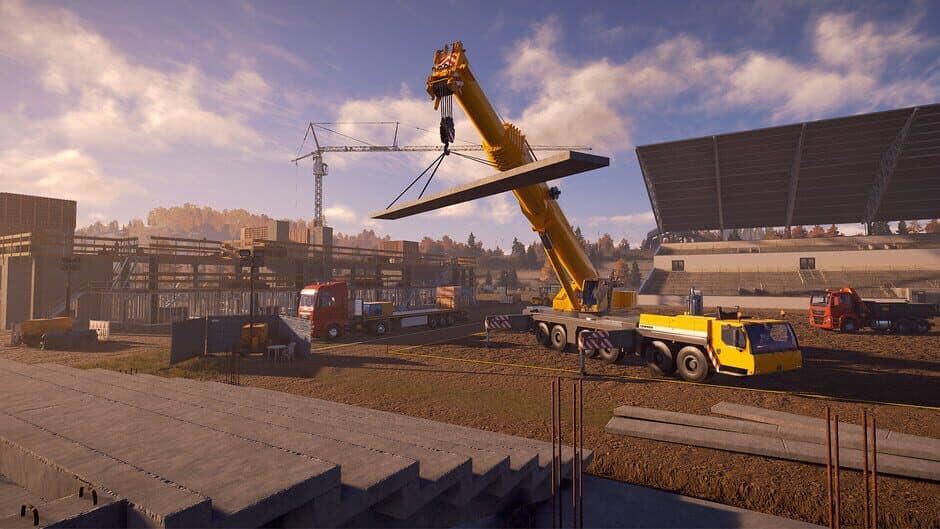 Скриншот 4 из Construction Simulator: Stadium Expansion