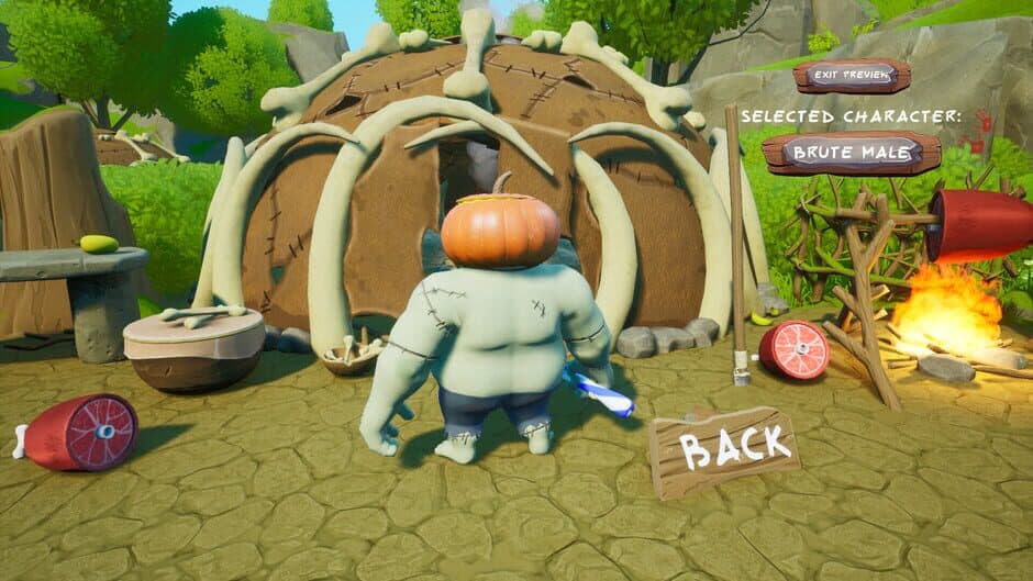 Скриншот 5 из Crackin' Smackin: Customization Set - Pumpkinhead