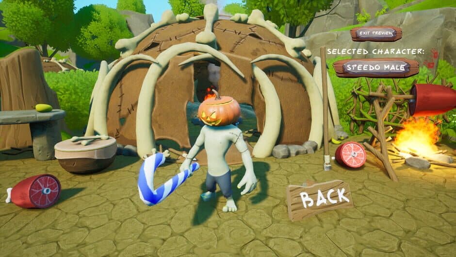 Скриншот 7 из Crackin' Smackin: Customization Set - Pumpkinhead