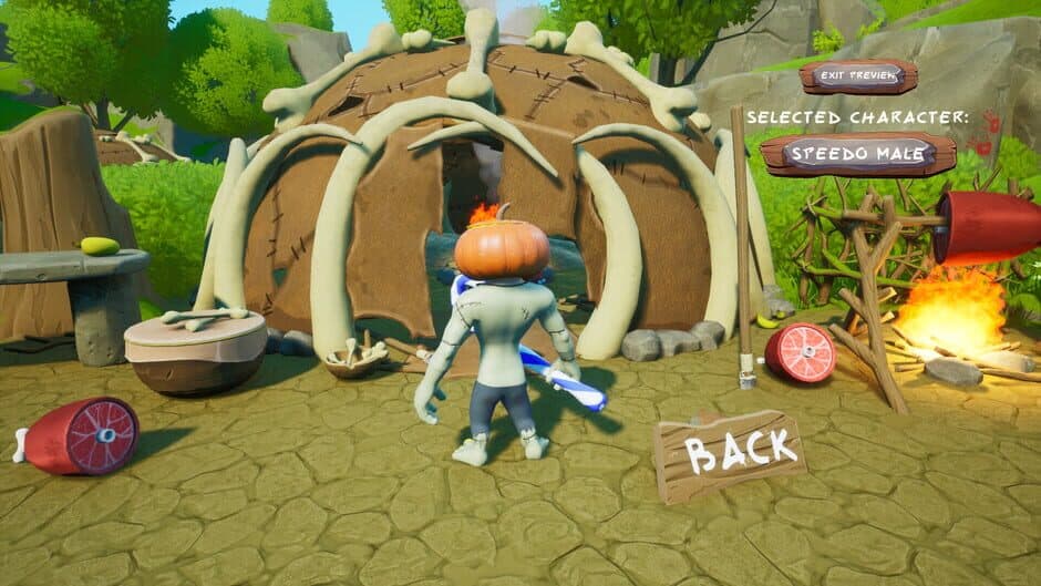 Скриншот 6 из Crackin' Smackin: Customization Set - Pumpkinhead