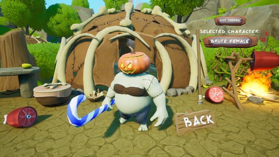 Скриншот 2 из Crackin' Smackin: Customization Set - Pumpkinhead
