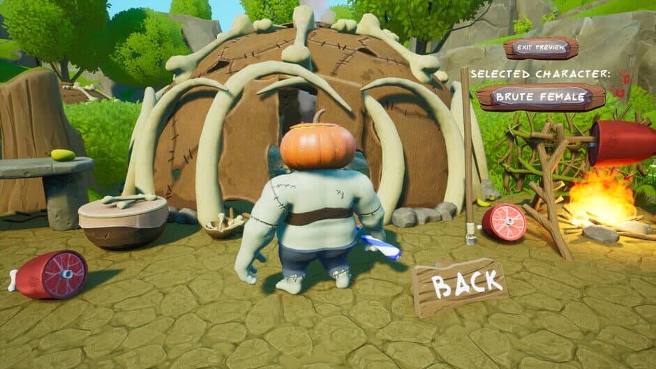 Скриншот 3 из Crackin' Smackin: Customization Set - Pumpkinhead