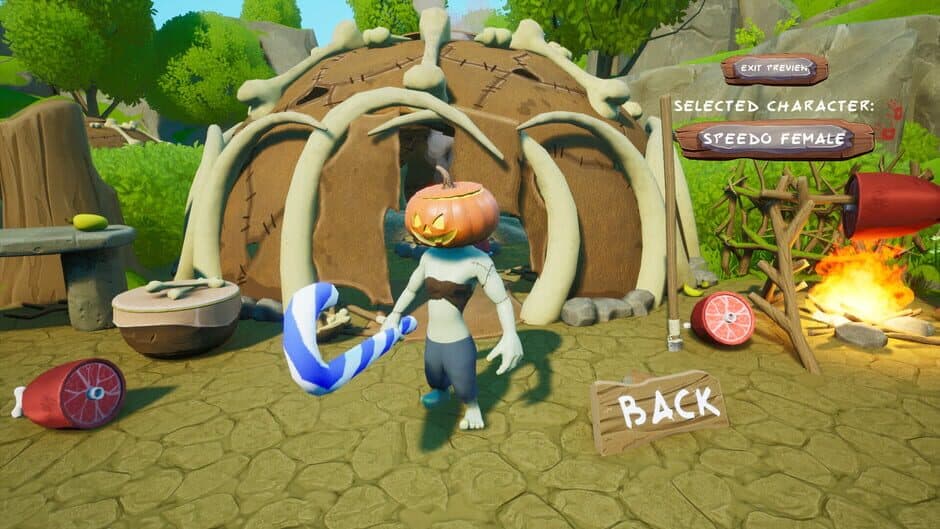 Скриншот 8 из Crackin' Smackin: Customization Set - Pumpkinhead