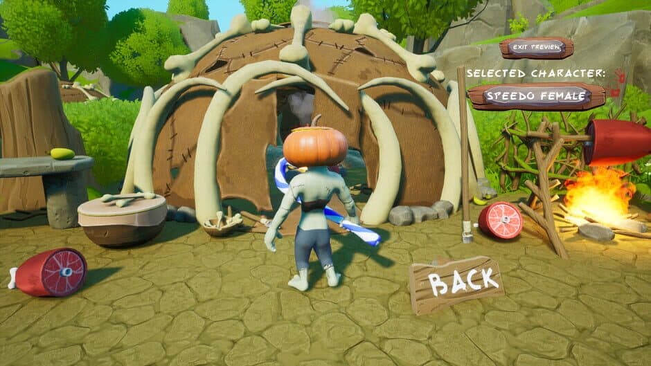 Скриншот 12 из Crackin' Smackin: Customization Set - Pumpkinhead