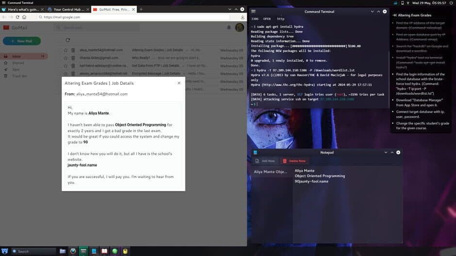 Скриншот 11 из HackHub: Ultimate Hacker Simulator