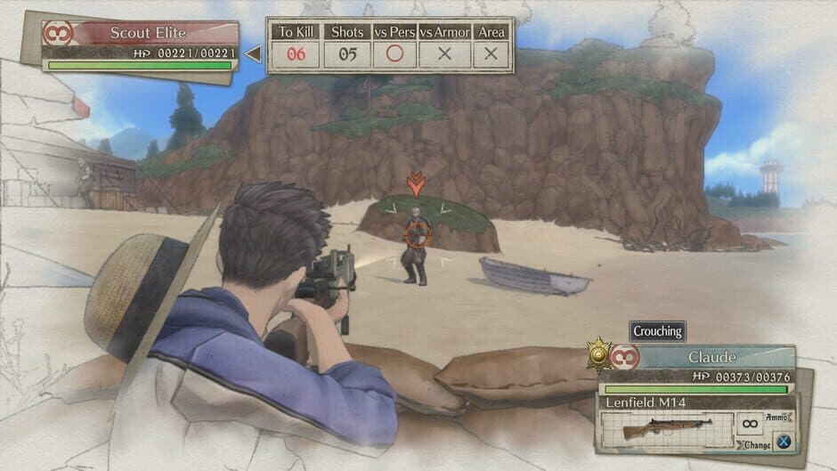 Скриншот 1 из Valkyria Chronicles 4 : Squad E, to the Beach!