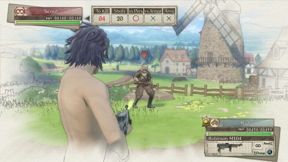 Скриншот 2 из Valkyria Chronicles 4 : Squad E, to the Beach!