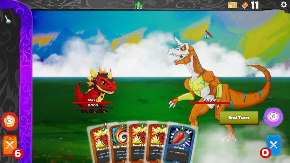 Скриншот 2 из Dreamians: Card Battle