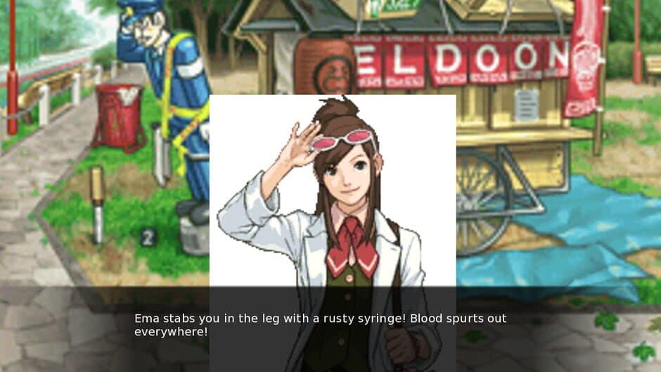 Скриншот 1 из Phoenix Wright: Turnabout Cuddles!