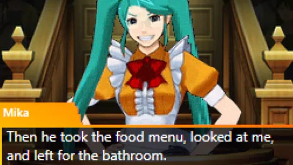 Скриншот 1 из Athena Cykes: Ace Attorney - Trials of time.