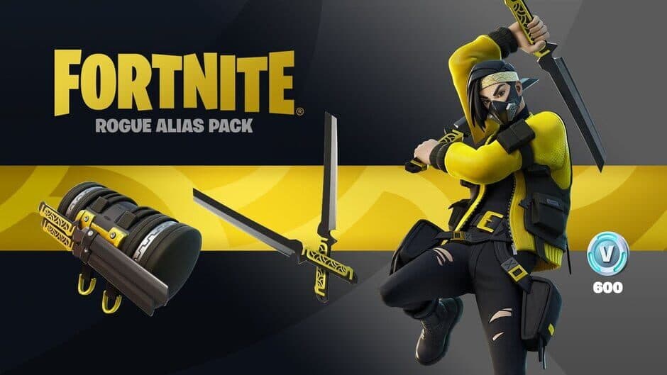 Скриншот 1 из Fortnite: Rogue Alias Pack